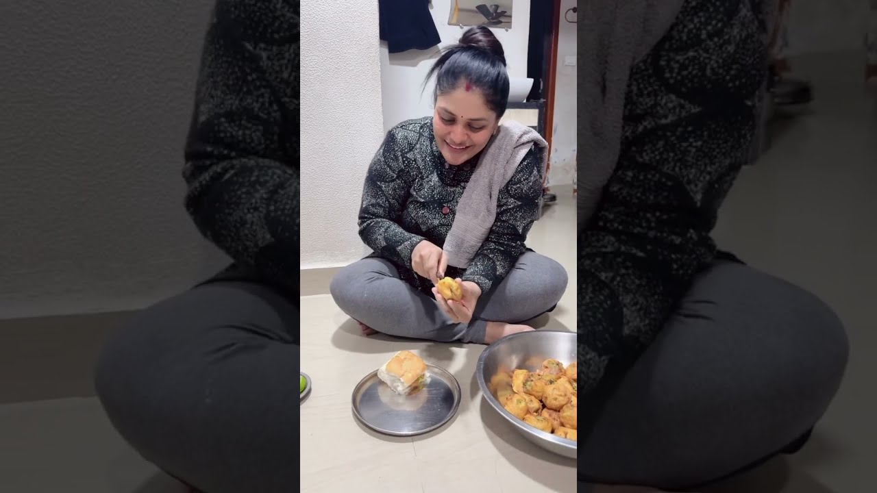 લીંબુગોટા and વડાપાઉં 😋👌 #minivlog #cookingrecipes #cookingtips #food #recipes #krishnapatel 