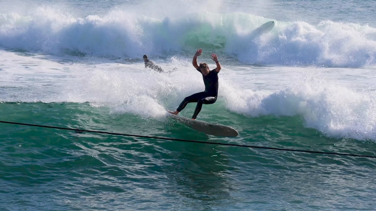 Surfing Sydney Harbour. Monday 4th of August, 2025 by @hotndelicious