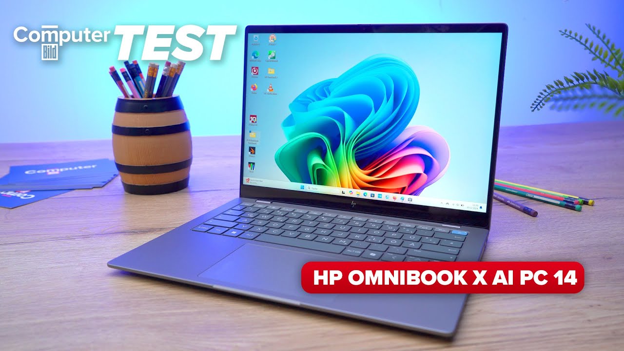 HP OmniBook X AI PC 14: Snapdragon-KI-Laptop im Test