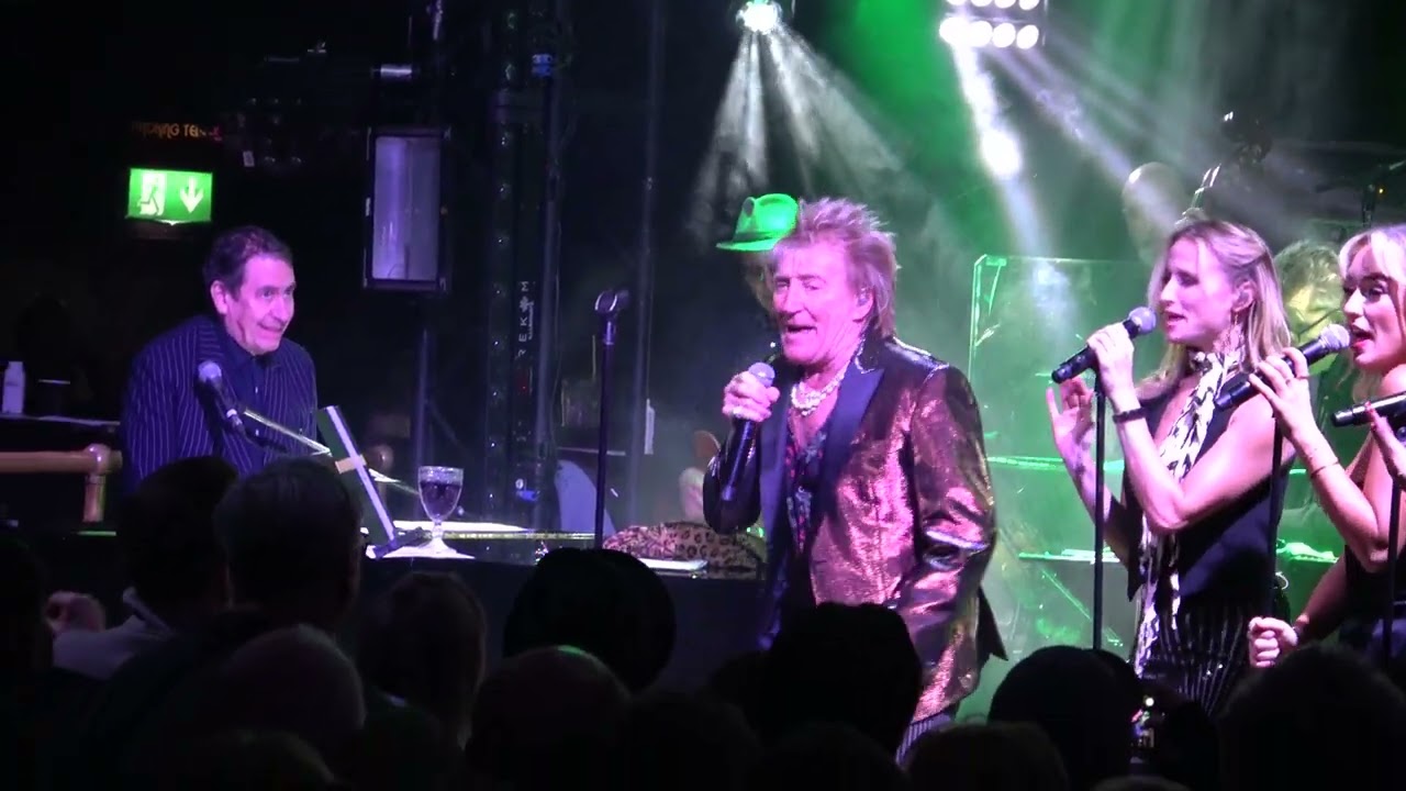 ROD STEWART & JOOLS HOLLAND Them There Eyes SWING FEVER ALBUM LAUNCH 26/2/2024 Pryzm Kingston
