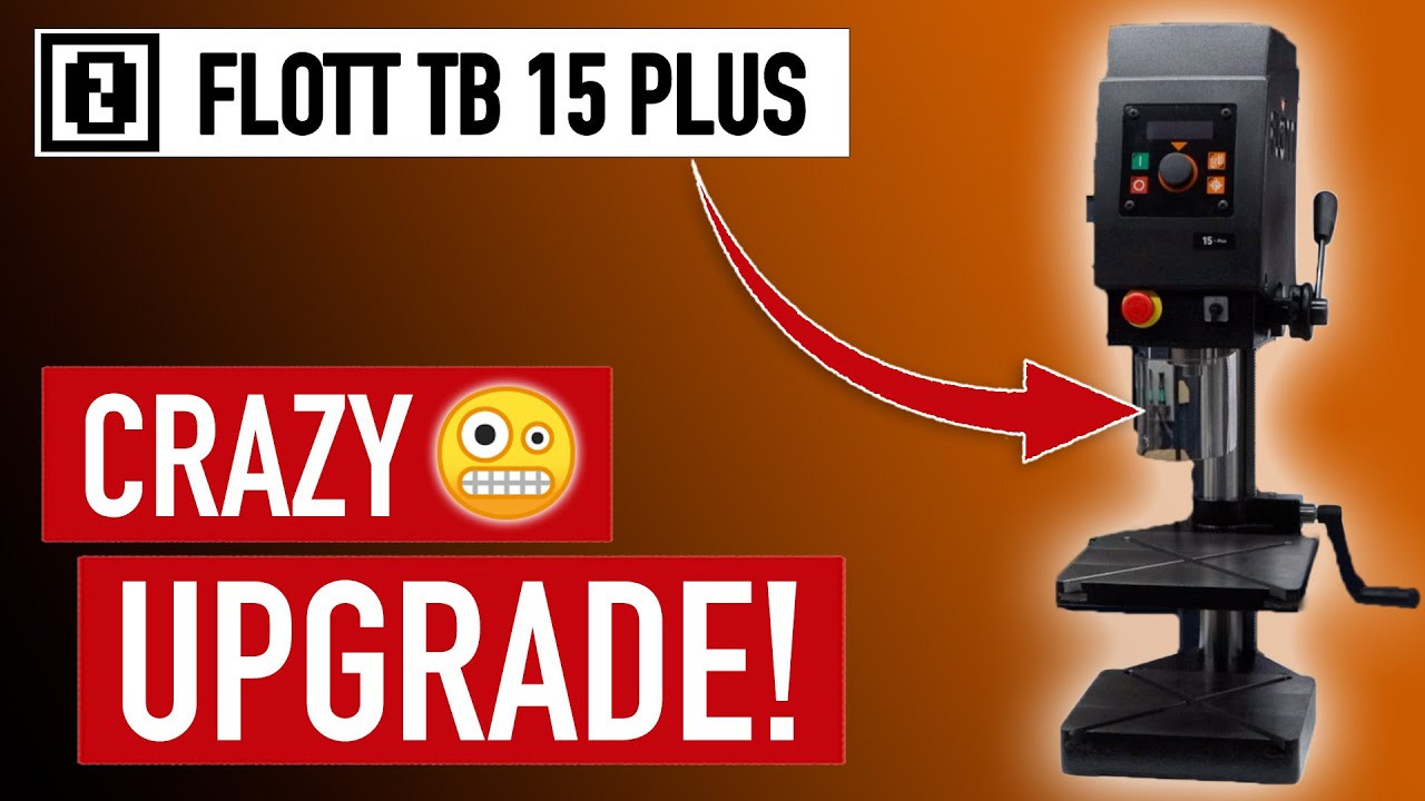 Tischbohrmaschine FLOTT TB 15 Plus BE • Profi Bohrmaschine beerbt meine Bosch PBD40 • ABER WARUM?