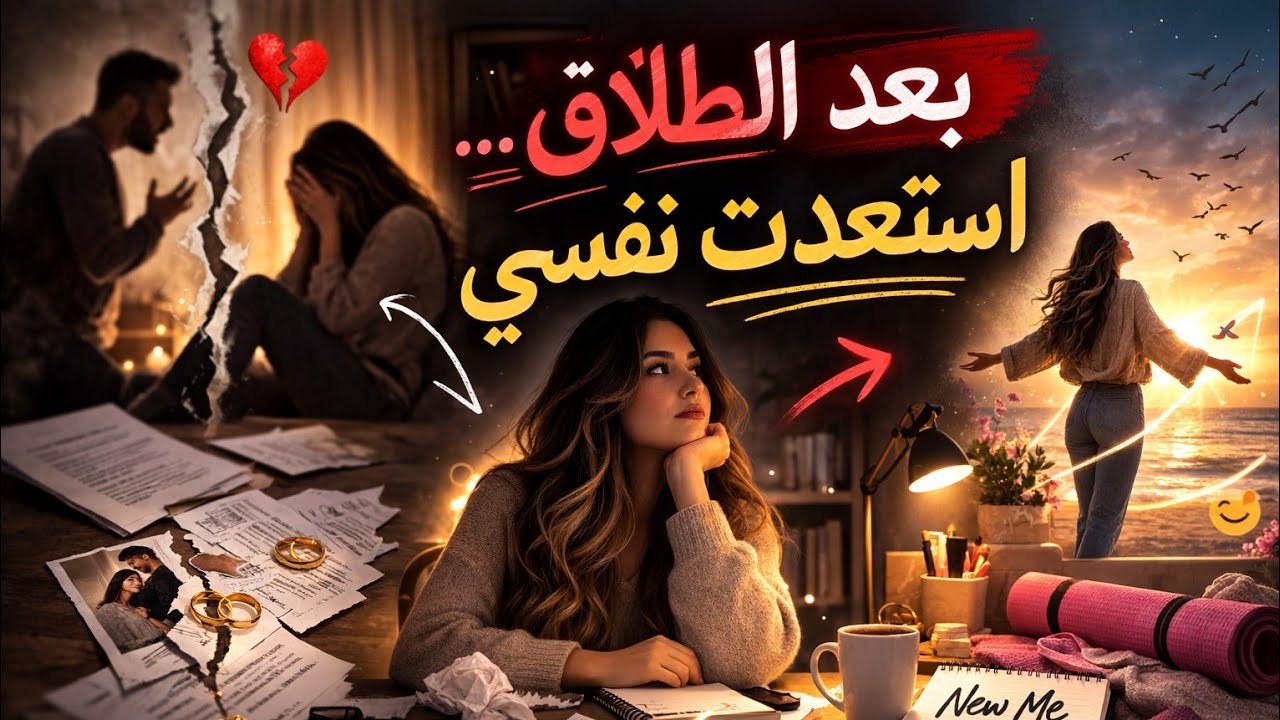  #قصة  بعد الطلاق استعدت نفسي 