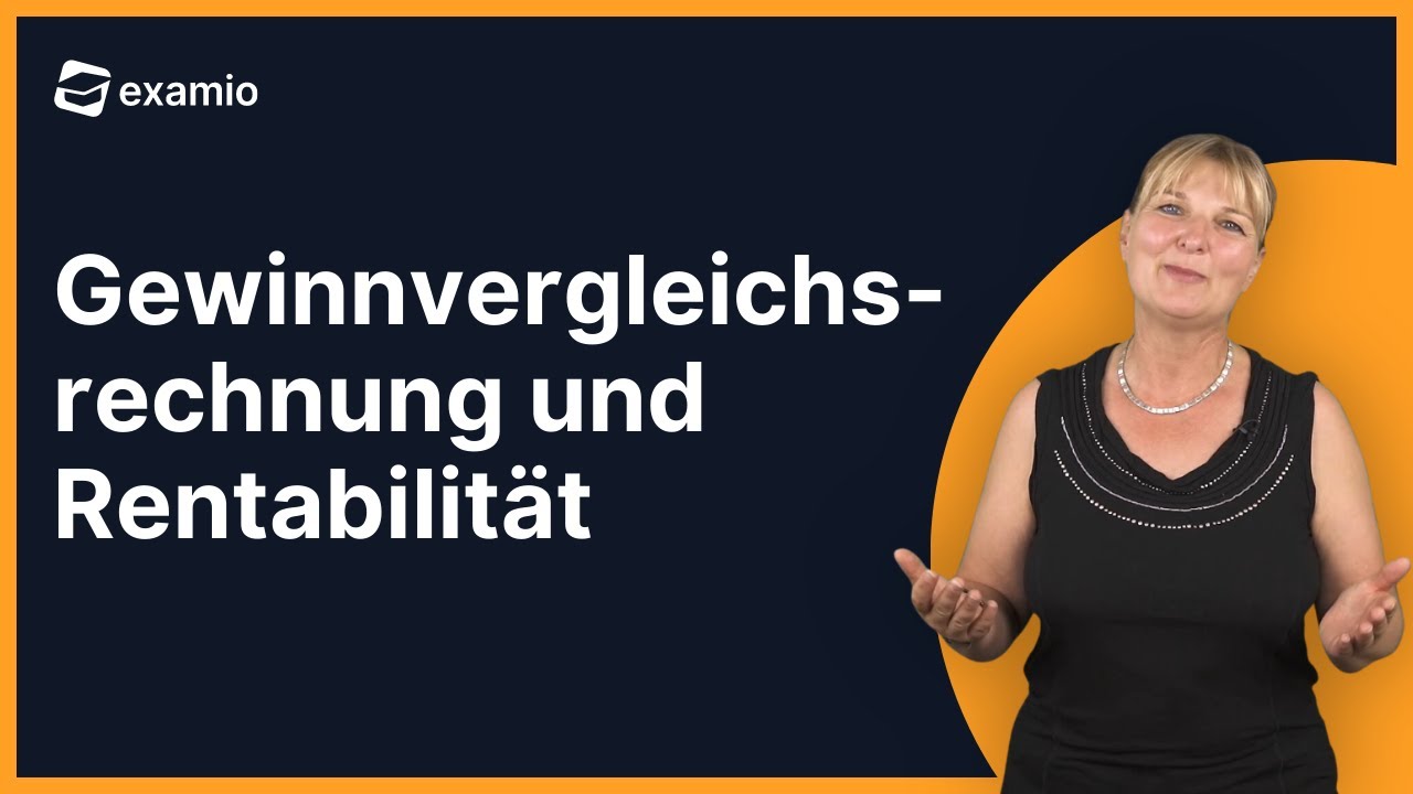 Gewinnvergleichsrechnung und Rentabilität | Berechnung