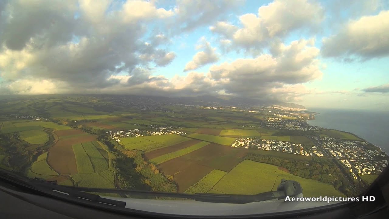 Landing at 