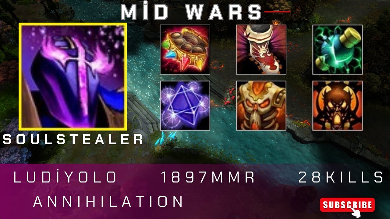 HoN | Mid Wars | Soulstealer | LudiYolo | 1897 MMR