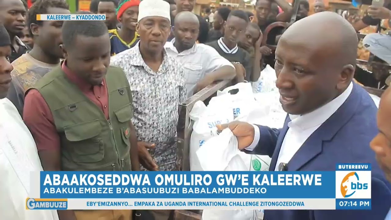 Abaakoseddwa Omuliro gwe Kaleerwe Bafunye Essuubi, Abakulembeze b’Abasuubuzi Babalambuddeko