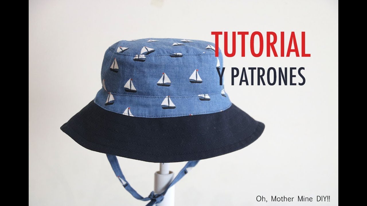 Patrones y como hacer: gorro de Sol para beb&eacute;s