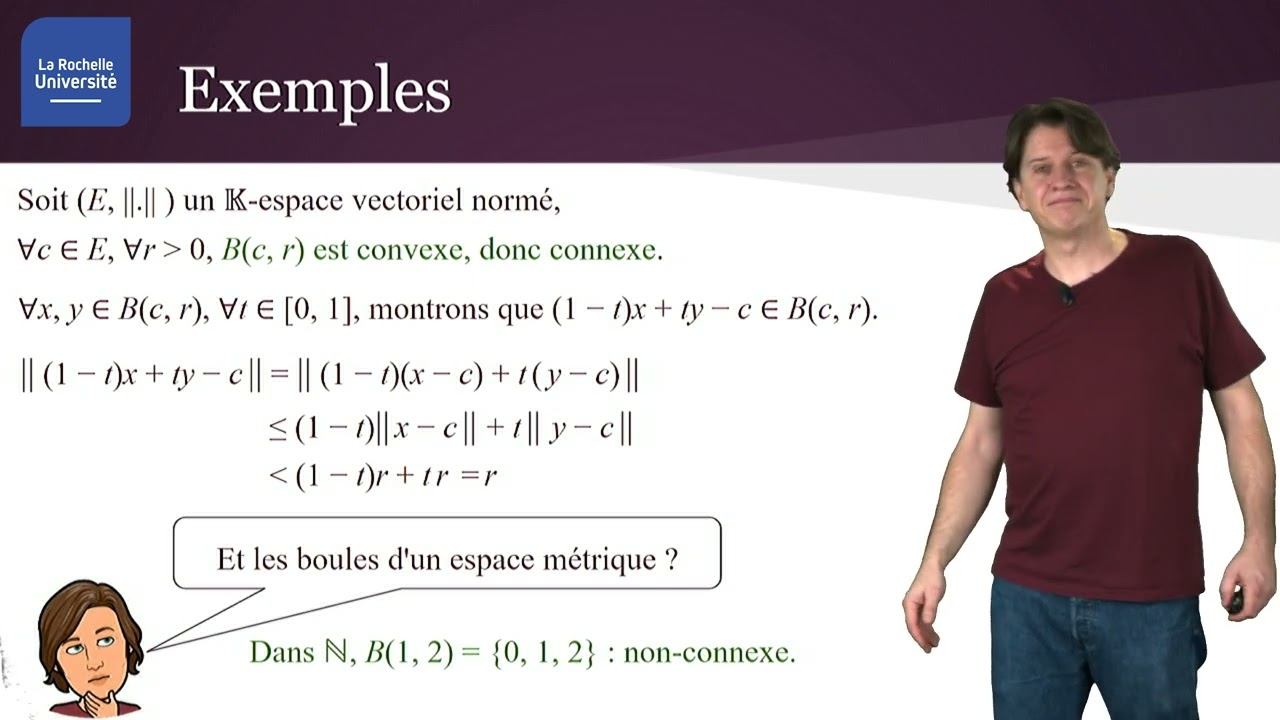 Topologie 12.2 : Connexité par arcs