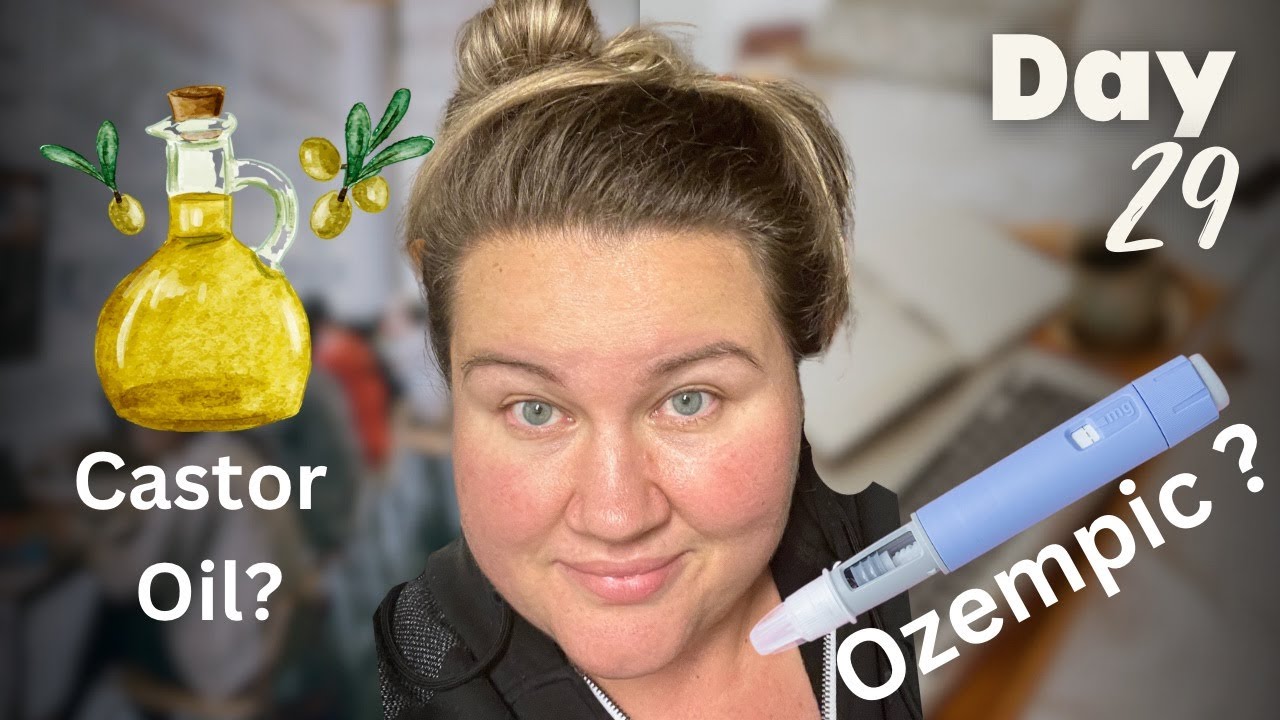 DAY 29 | Ozempic , Castor Oil , and Eating Plan Reset | Weight Loss Journey