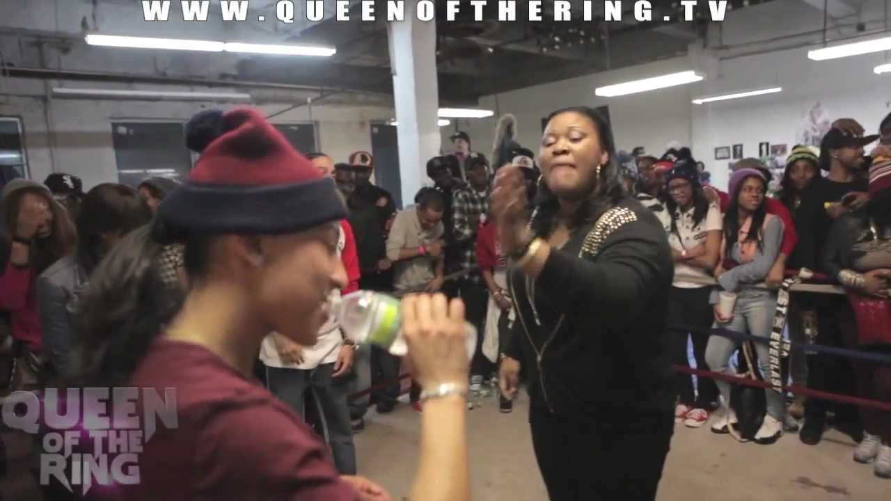 BABS BUNNY & VAGUE presents QUEEN OF THE RING CHAYNA ASHLEY vs MS FIT