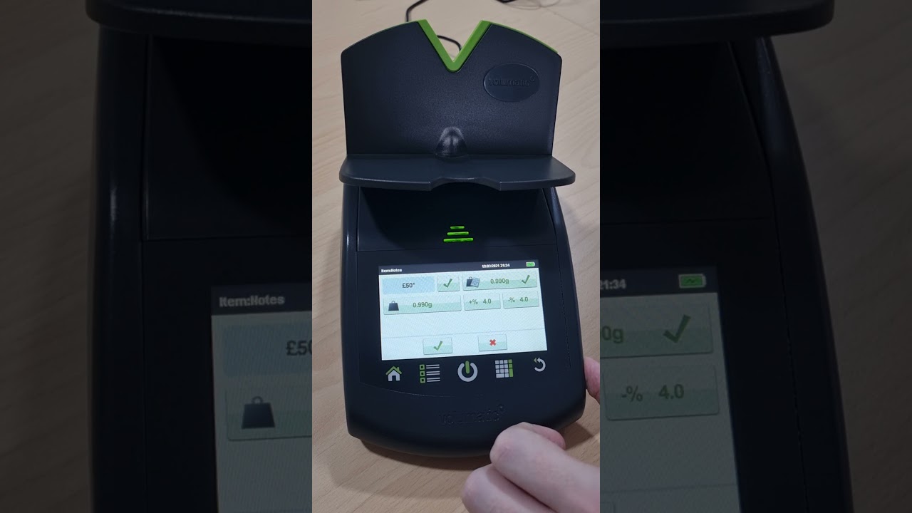 How To Update the CountEasy TS for the £50 Polymer Note