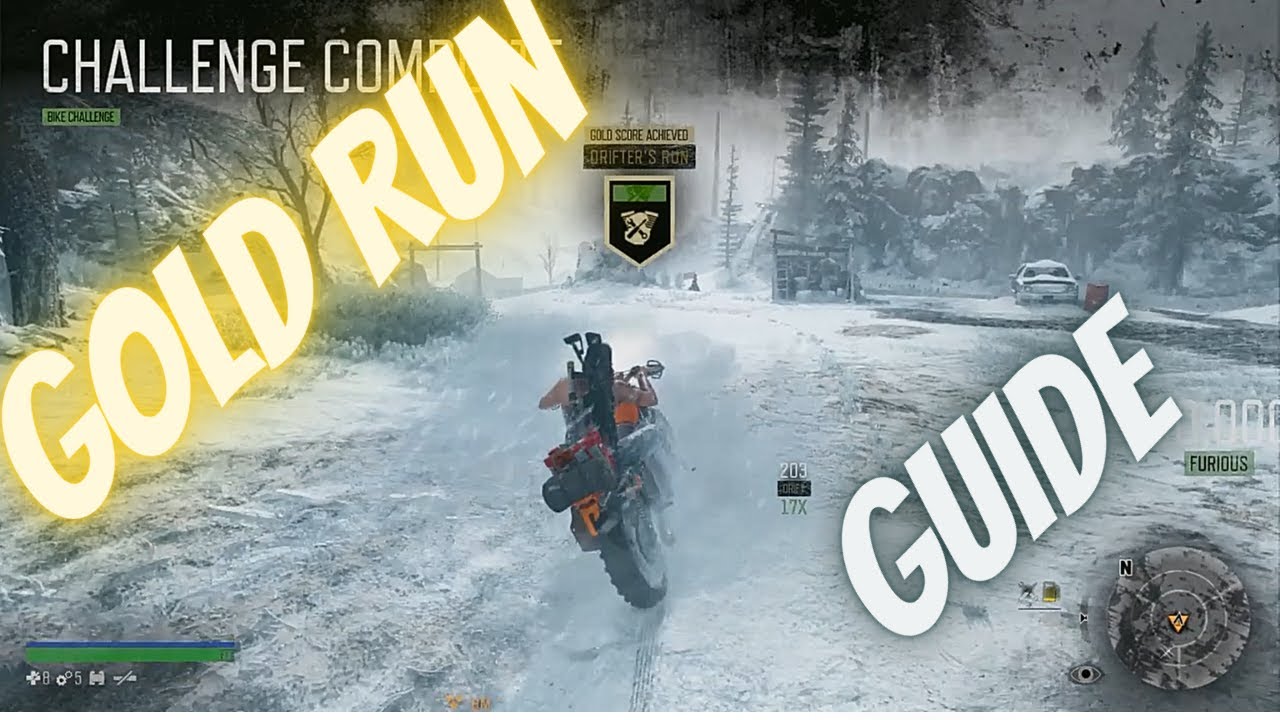 Days Gone Drifter's Run GOLD RUN Guide