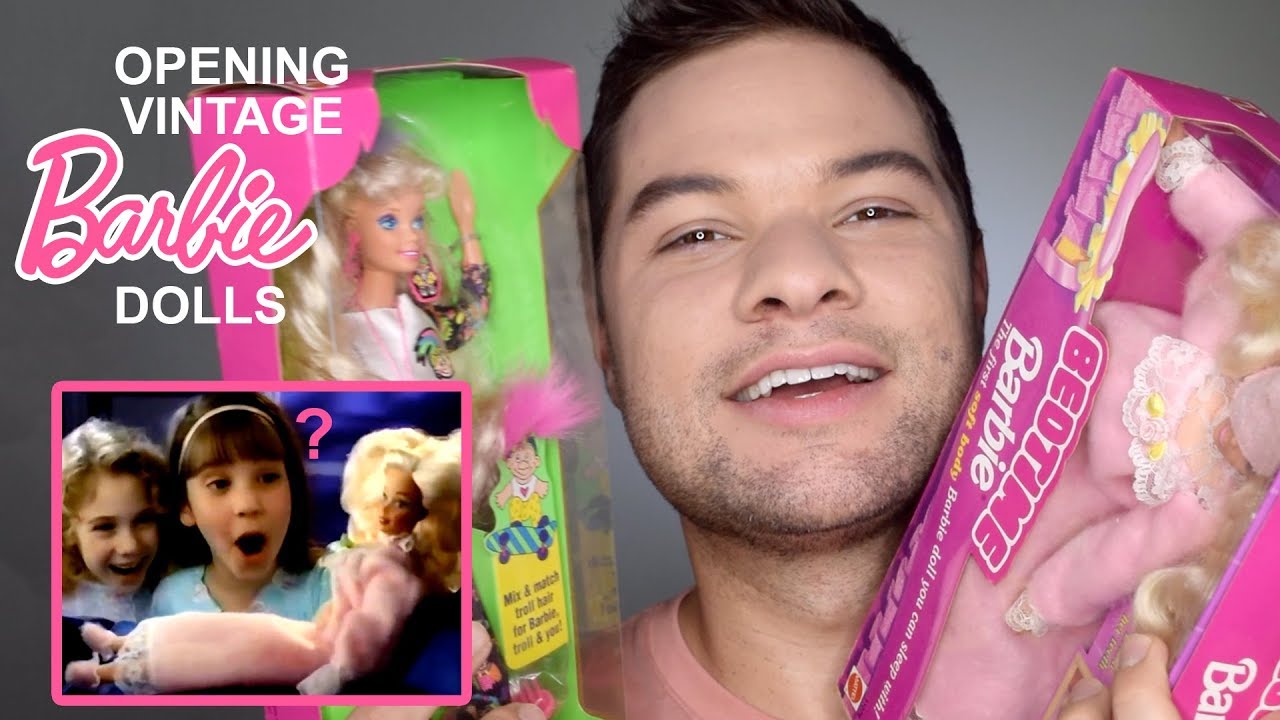 Opening Vintage Barbie Dolls! (ft. Barbie!)