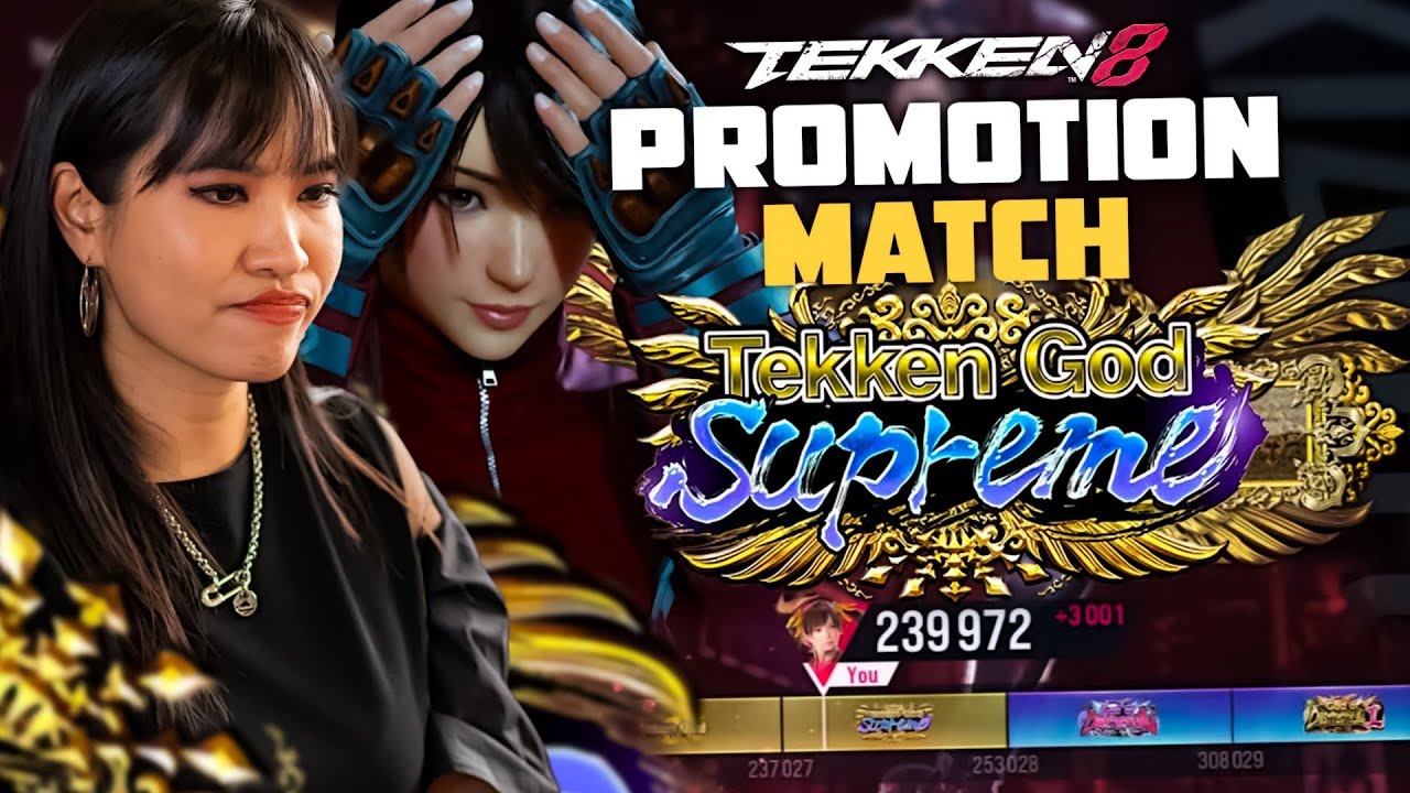 Je passe le rang TEKKEN GOD SUPREME S2 - Promotion Match TEKKEN 8