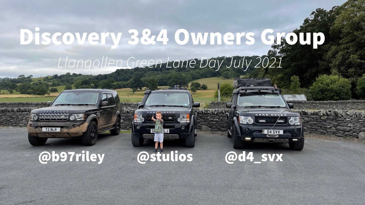 Discovery 3 & 4 Owners Group Green Lane Day - North Wales 07/21