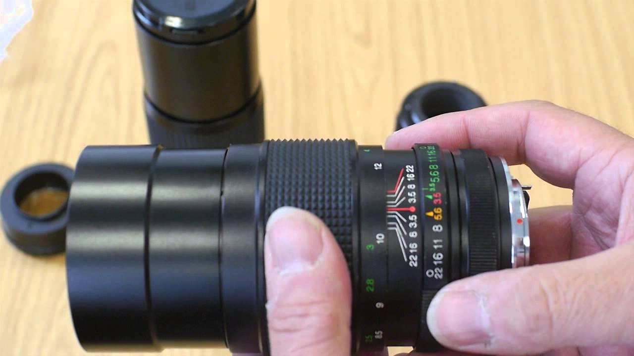 Vivitar 200mm f/3.5 manual focusing lens for birding on m43