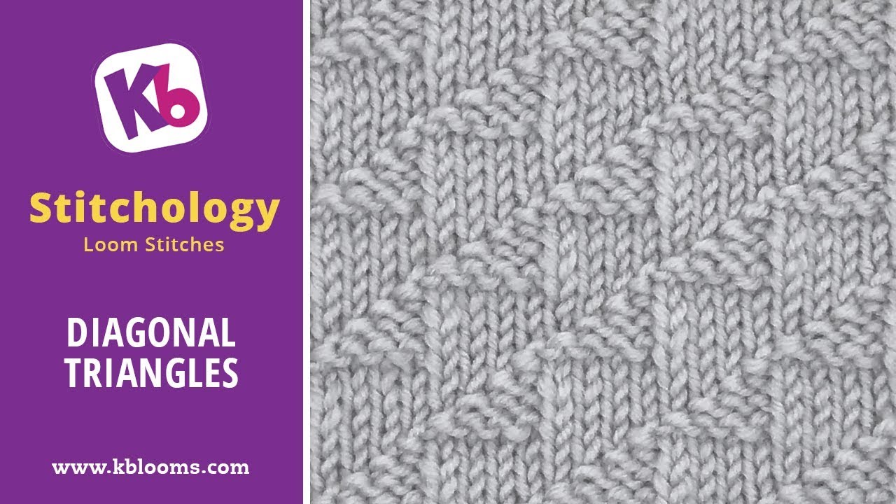 Diagonal Triangles Stitch