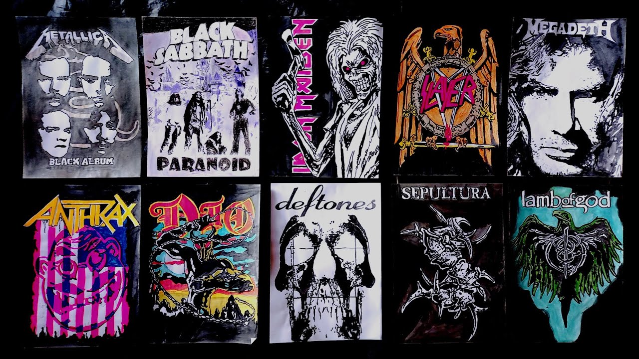 Top 10 Greatest Metal Bands of All Time | Ultimate Heavy Metal Tribute
