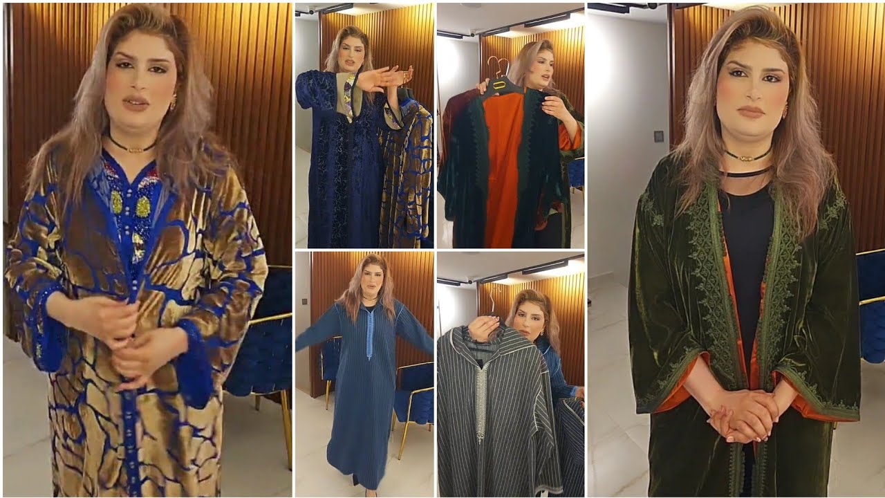 فقط وغير 220 درهم 🤩غادي تاخدي جلابة واعرةأنيقة لاغلى على مسكين كلشي يلبس 👌