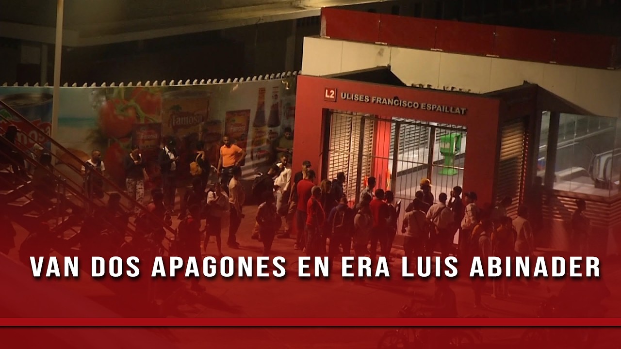 Ya son dos los blackouts en el gobierno de Luis Abinader