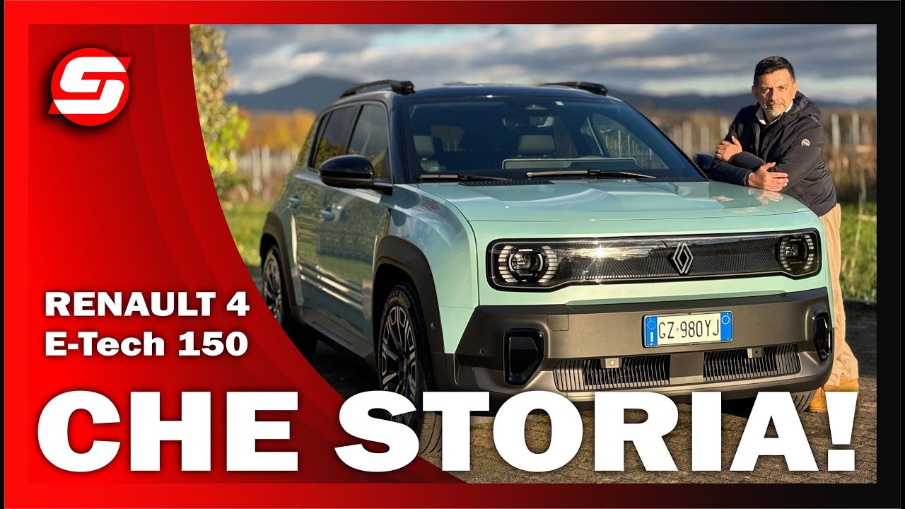 RENAULT 4 E-Tech | Test Drive e recensione senza filtri