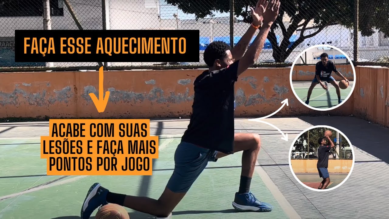 Melhor ROTINA DE AQUECIMENTO pré treino/jogo | Como fazer um bom aquecimento