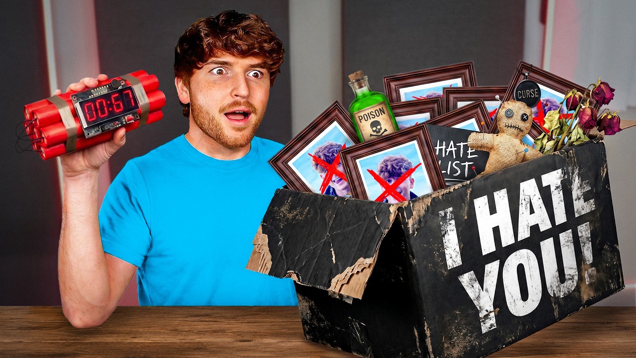 I Opened A Package From My BIGGEST Hater!