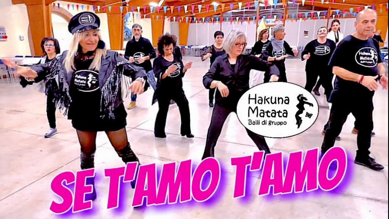 SE T’AMO T’AMO #rosannafratello #Tiburon #linedance   #ballidigrup  @ballidigruppohakunamatatap181