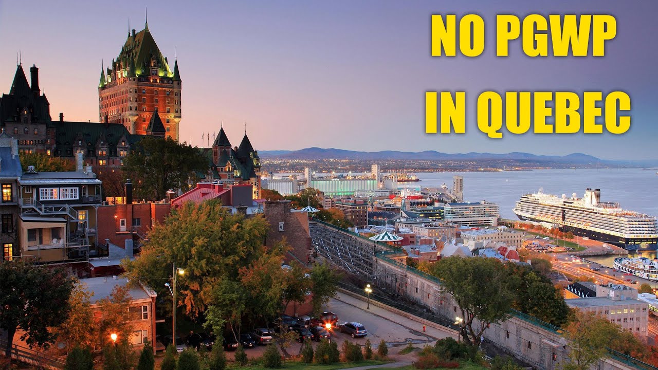 NO PGWP (POST STUDY WORK PERMIT) IN QUEBEC ???