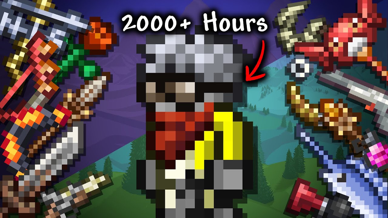 Terraria, But I Can Only Use Weapons I've NEVER Used Before (Part 1)