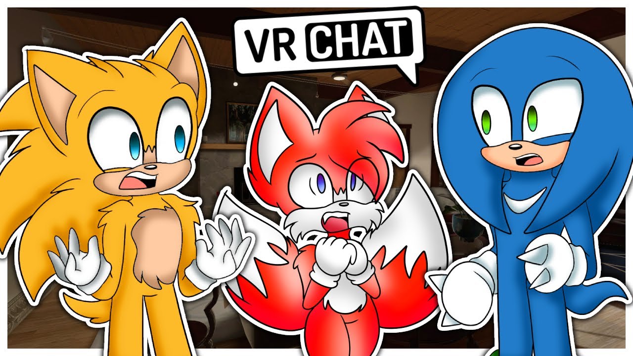 Команда фильма «Соник» обменивается телами в VR-чате!!