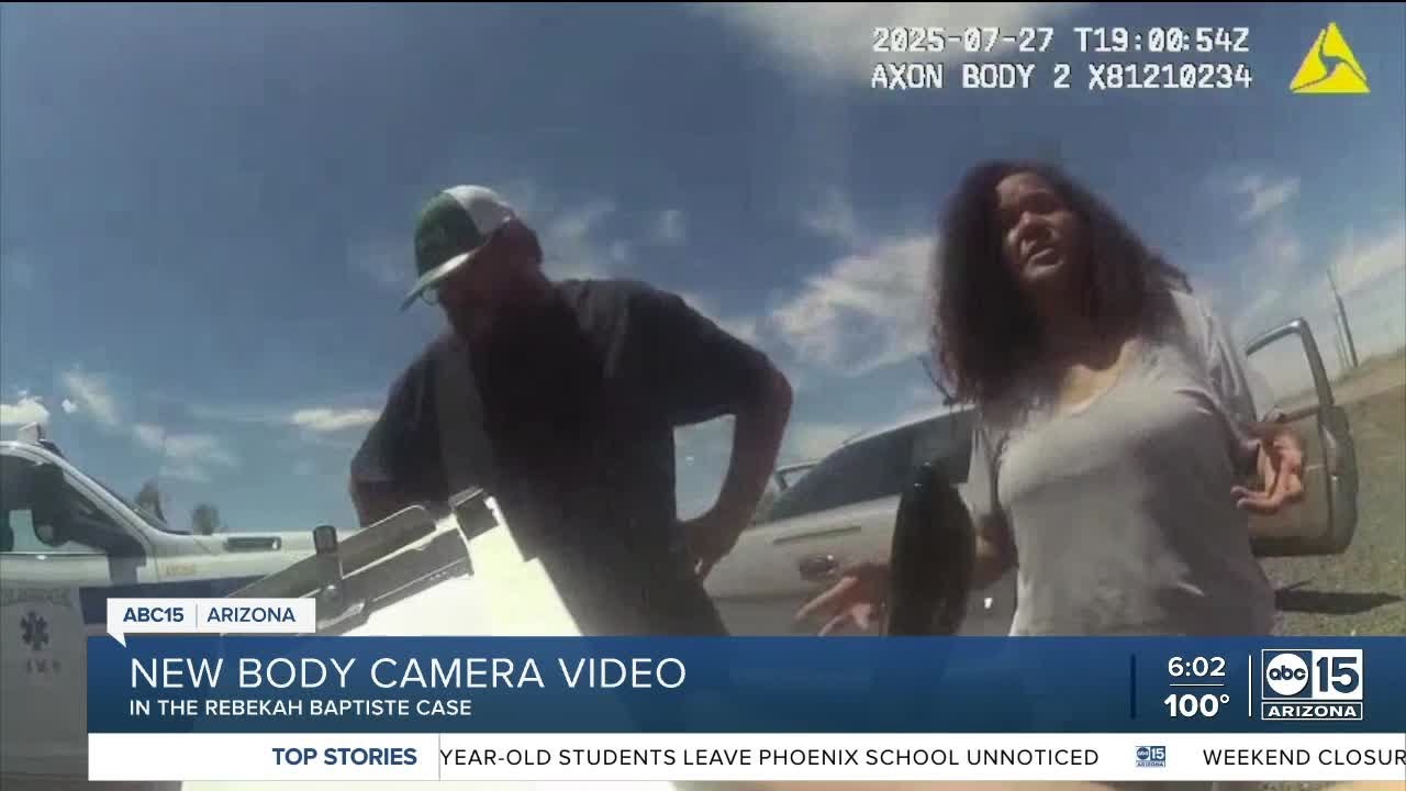 New video shows police responding to an unresponsive Rebekah Baptiste