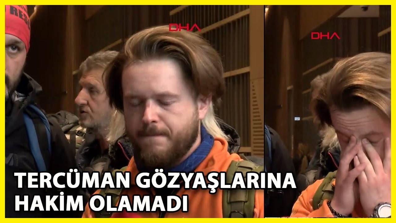 Tercümanın Zor Anları, Gözyaşlarını Tutamadı