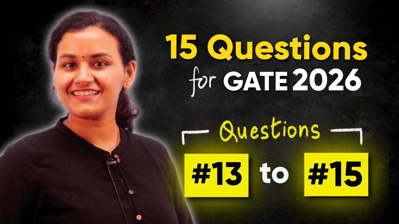 General Aptitude Question for GATE 2026 | Logical Reasoning, Syllogisms