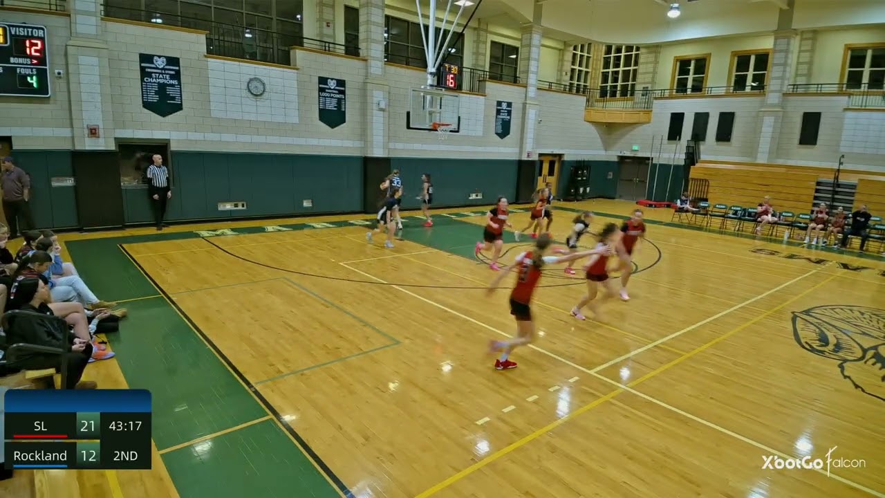 SLYB Travel '25-'26: Highlights - Girls 8th: Red vs Rockland (D2) - Playoffs Round 2