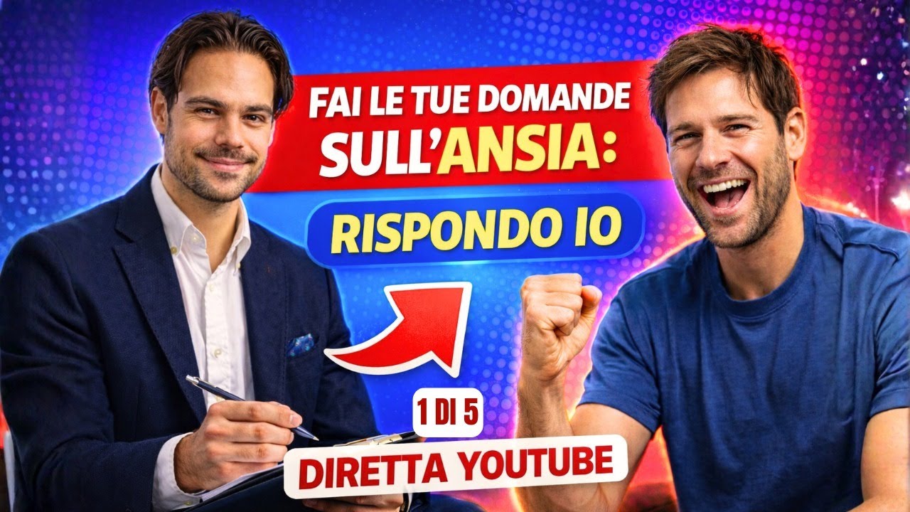 PSICOLOGO RISPONDE ALLA TUE DOMANDE SULL'ANSIA
