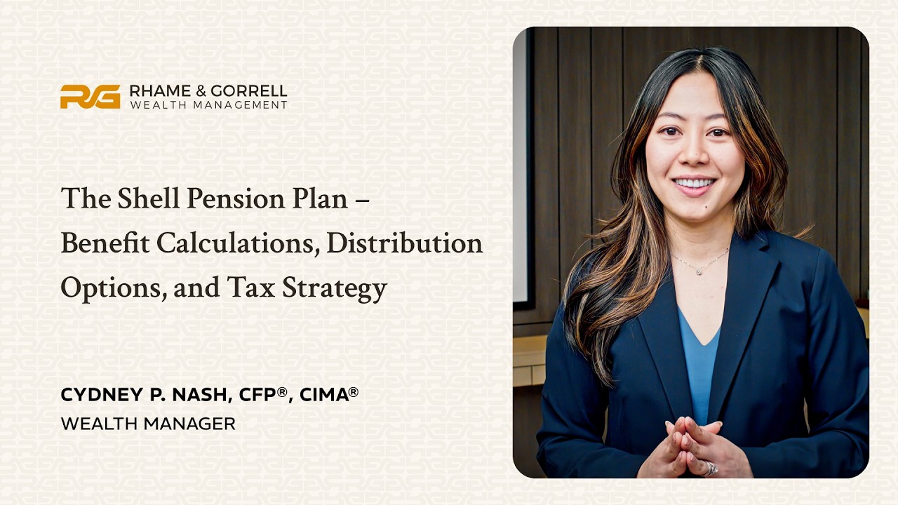 The Shell Pension Plan &ndash; Benefit Calculations, Distribution Options, and Tax Strategy