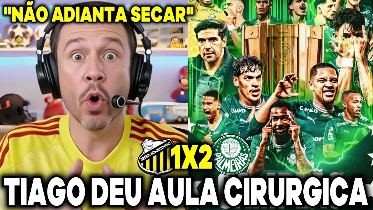 TIAGO LEIFERT DEU AULA E FEZ ANALISE CIRURGICA 