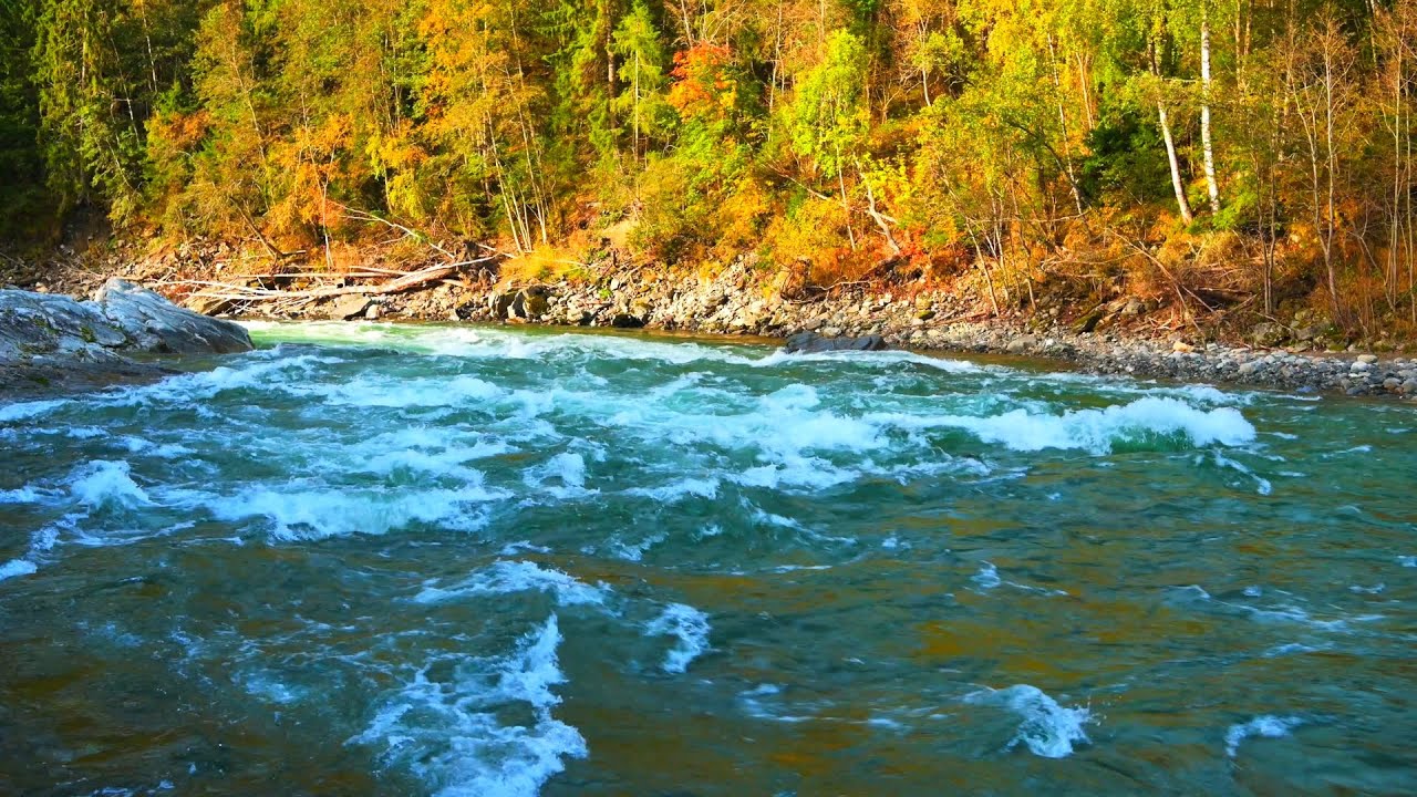 🌊 Mesmerizing Sjoa River in Norway | Relaxing Nature Sounds to Calm Your Mind
