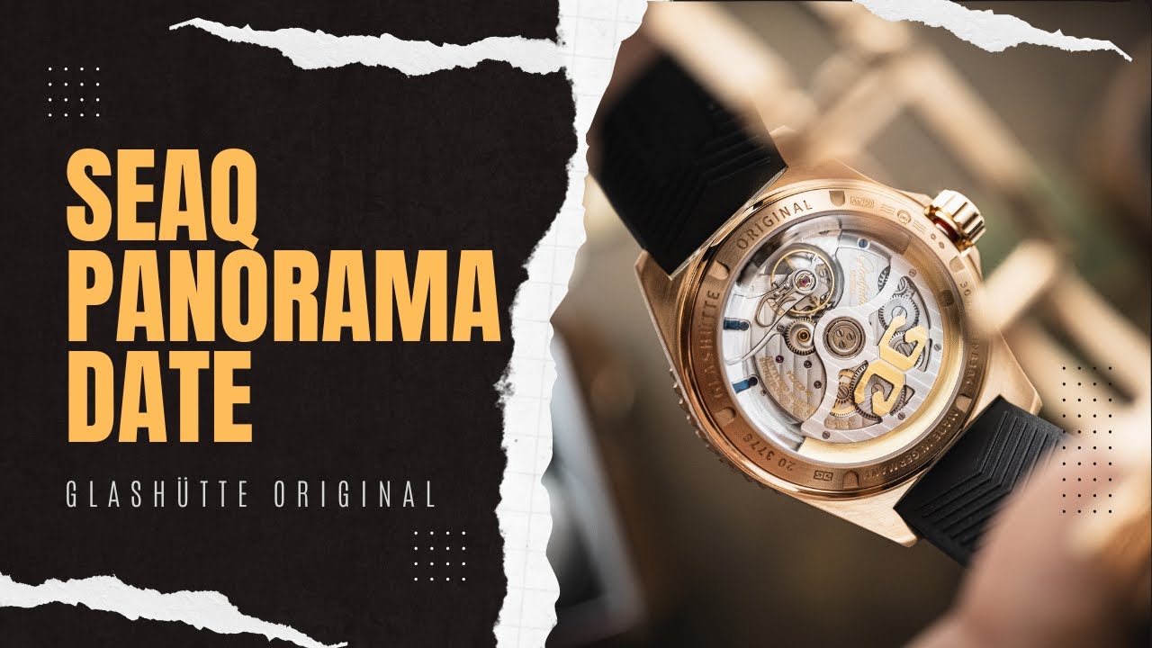 Glashütte Original SeaQ Panorama Date Red Gold