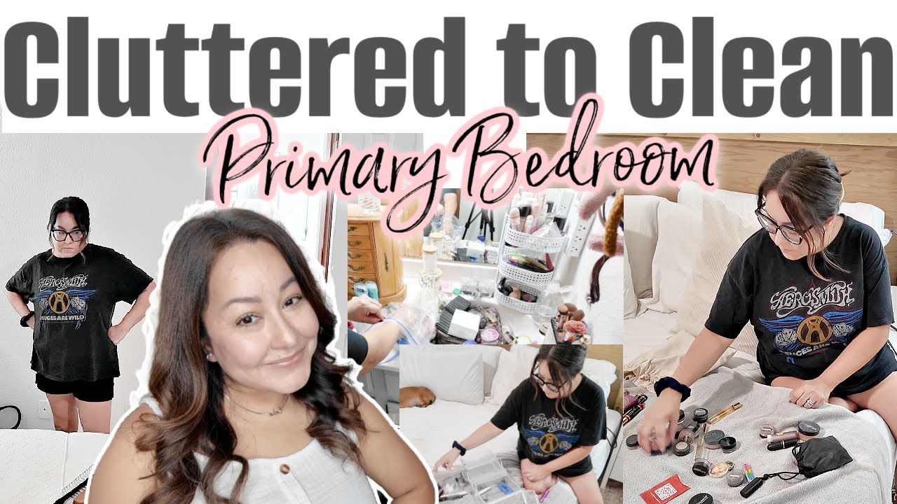 Cluttered to Clean: Primary Bedroom Reset. Declutter & Organize with Me in a Small Space. ✨ 