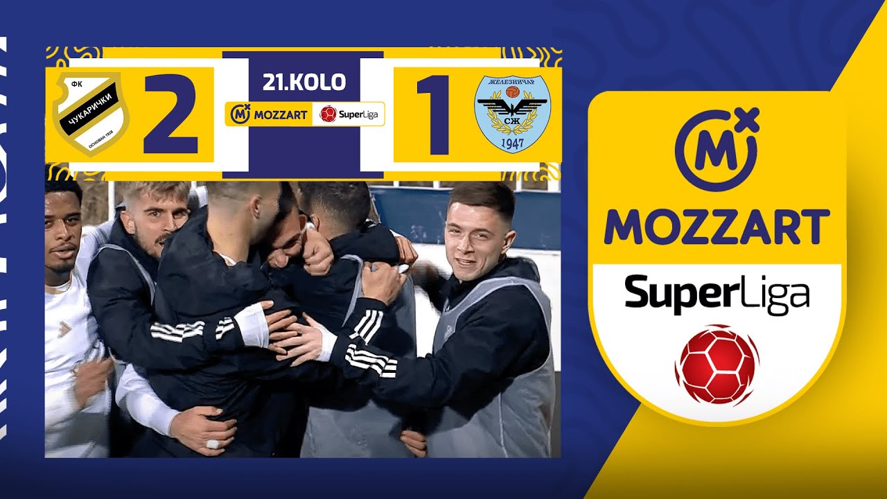 Mozzart Bet Super liga 2023/24 - 21.Kolo: ČUKARIČKI – ŽELEZNIČAR 2:1 (0:1)