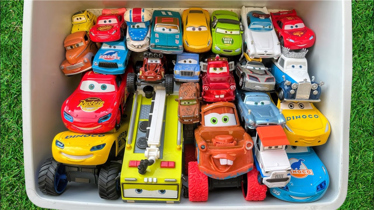Disney Pixar Cars Unboxing Review | Lightning McQueen, Tow Mater, Doc Hudson, Sally Carrera, Cruz