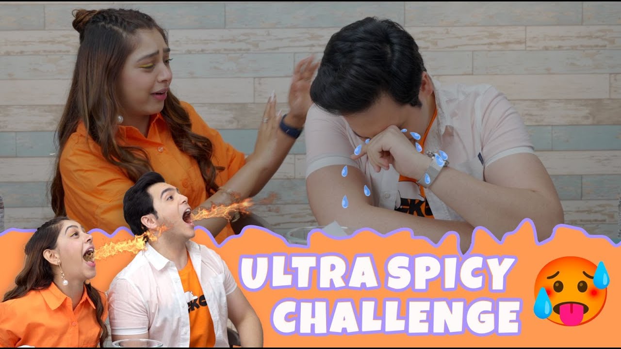*Extreme* Spicy Challenge | I Made him CRYYY😭 | Niti Taylor with @AnadkatRaj