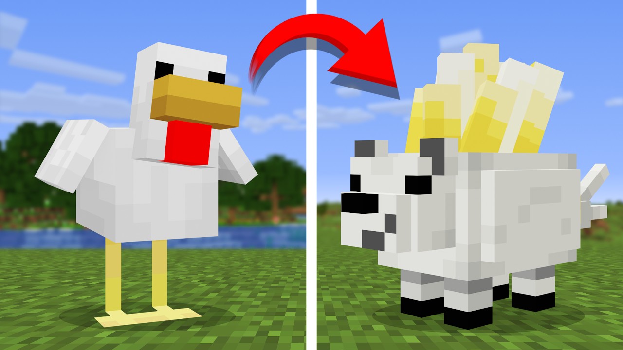 I Remade Every Mob into Palworld in Minecraft