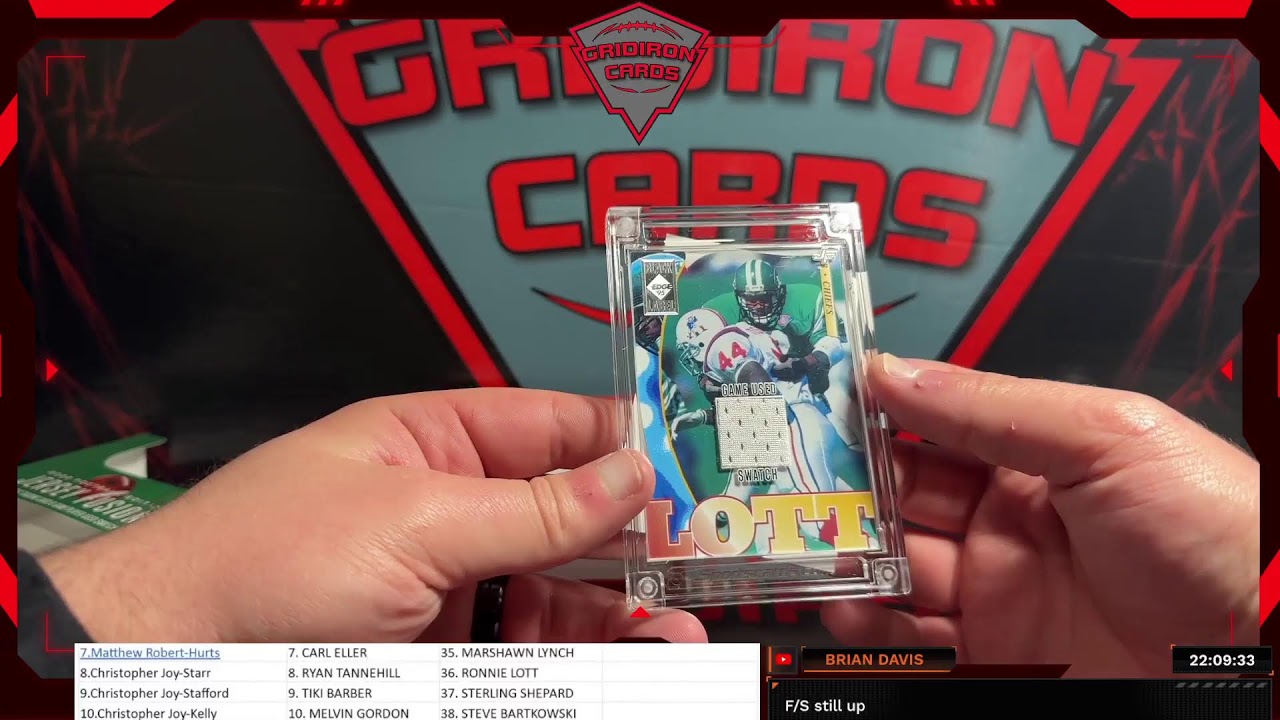 2022 Jersey Fusion Football Edition 1 Box Break