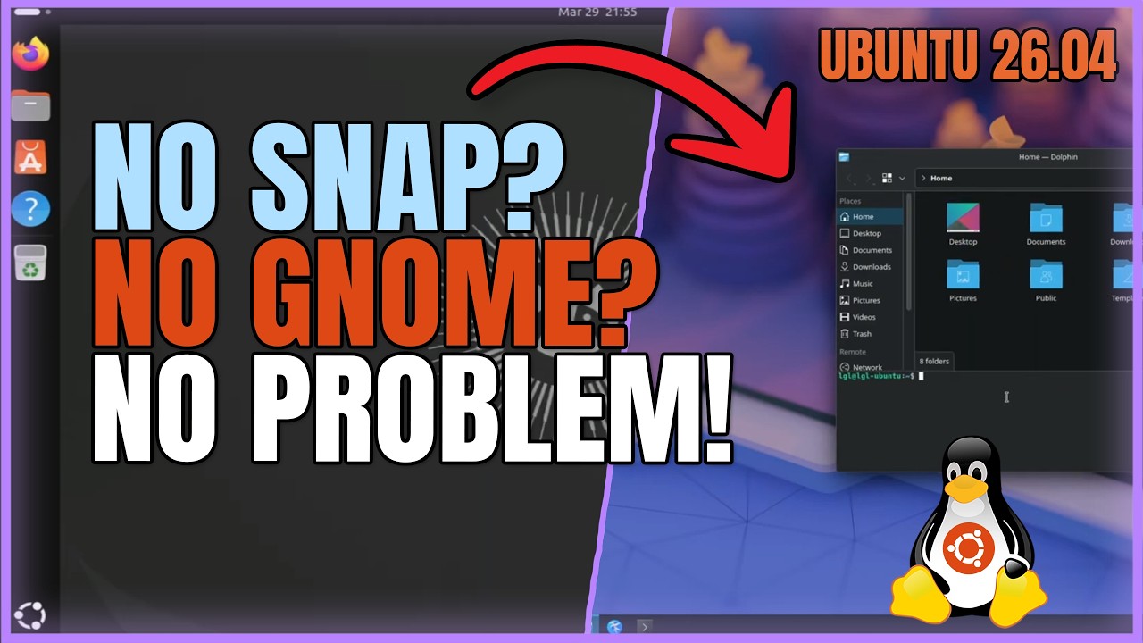 Я удалил Snap и GNOME50 из бета-версии Ubuntu 26.04.