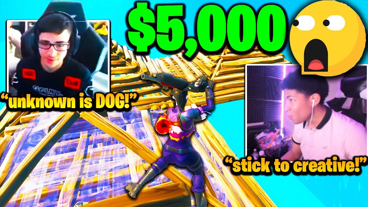FaZe Sway vs UNKNOWN $5,000 ZONE WARS FINALS! (Fortnite Season 3 Chapter 2)