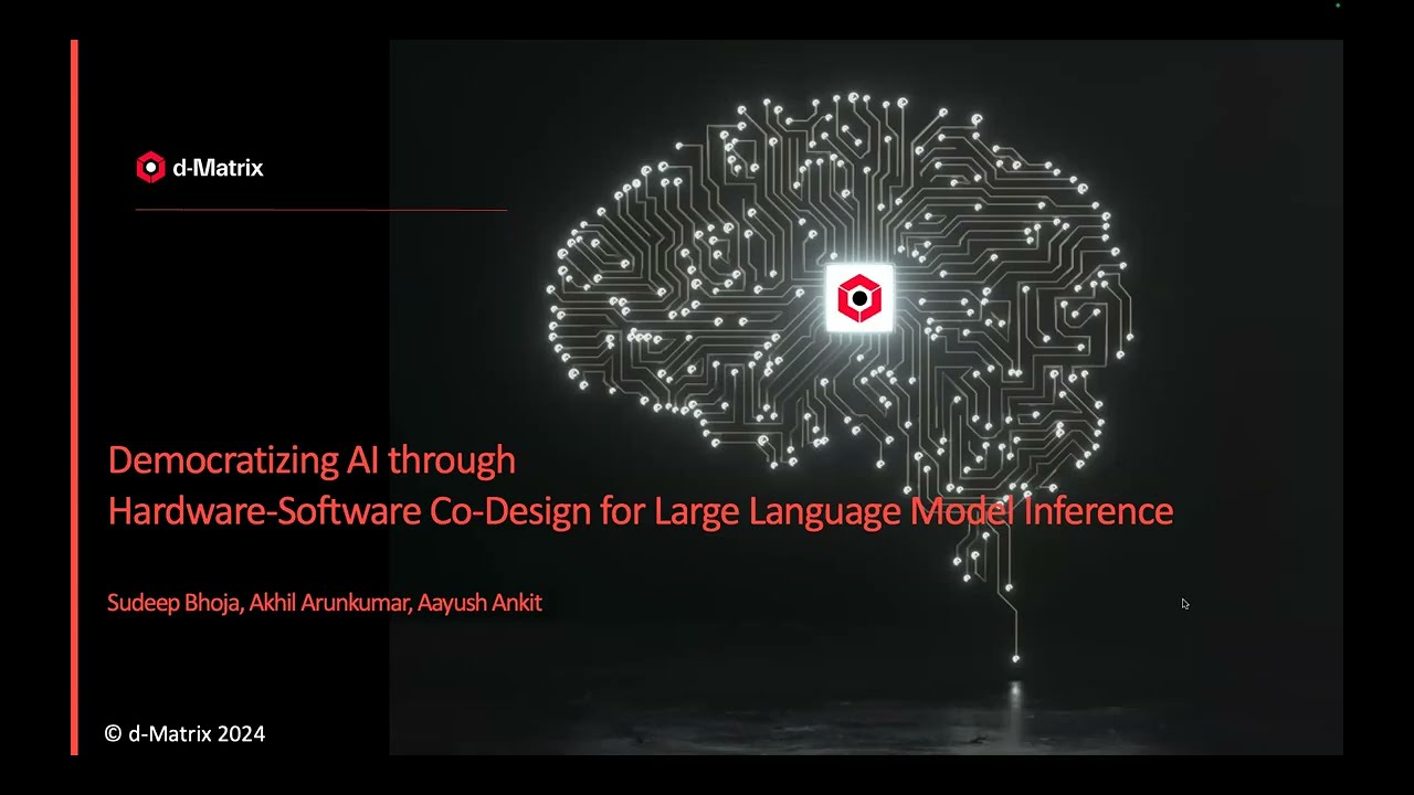 Democratizing AI through Hardware-Software Codesign for LLM Inference