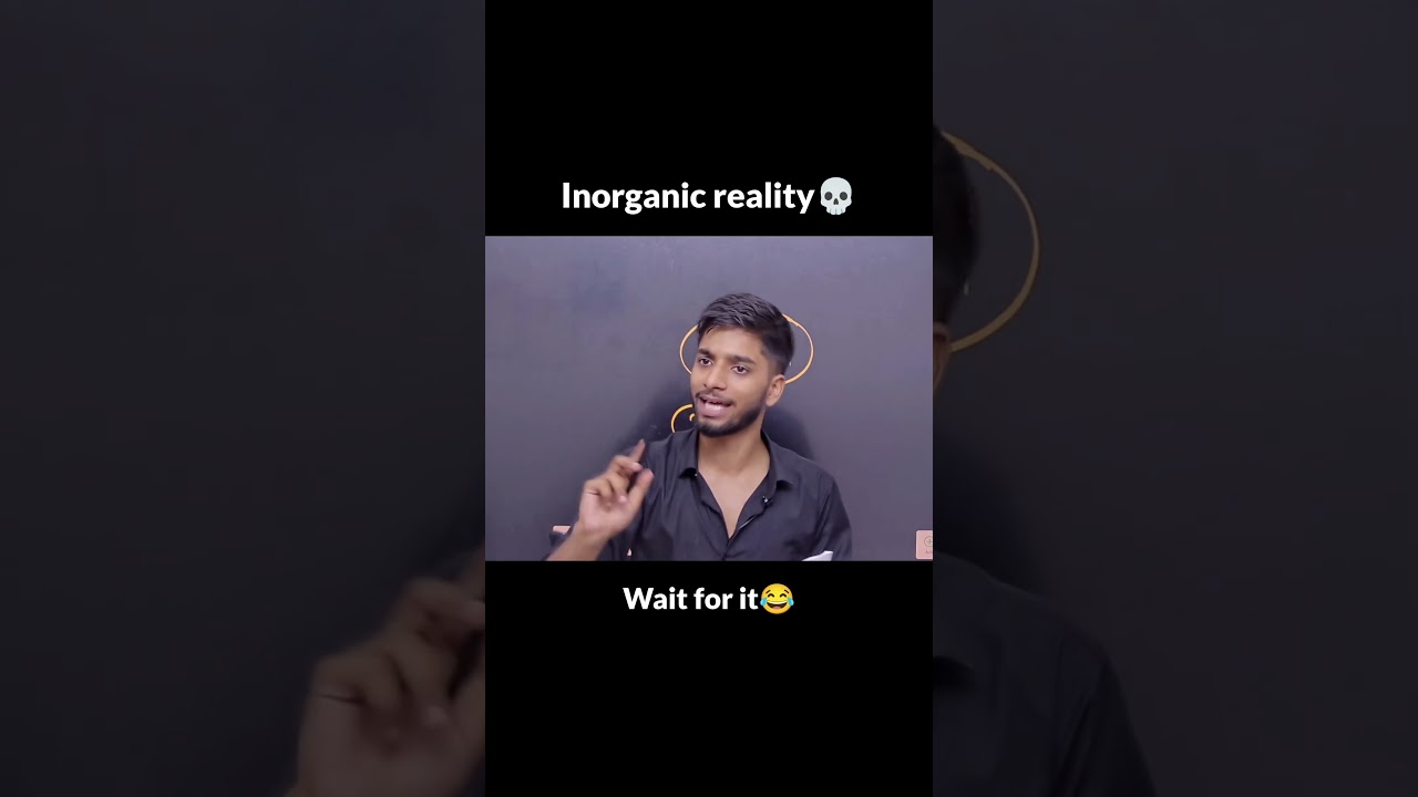 Inorganic chemistry doubt 💀|| IIT Motivation | JEE 2026 | JEE 2027 #iit #jee #shorts